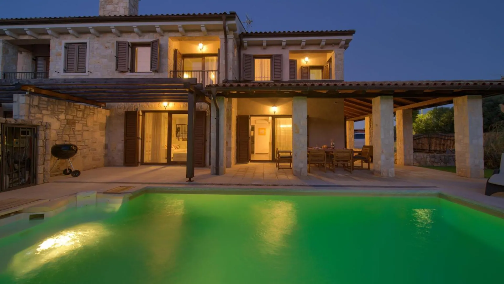 Villa Holiday House Seascape II With Heated Pool Near The Sea Malinska Croatia