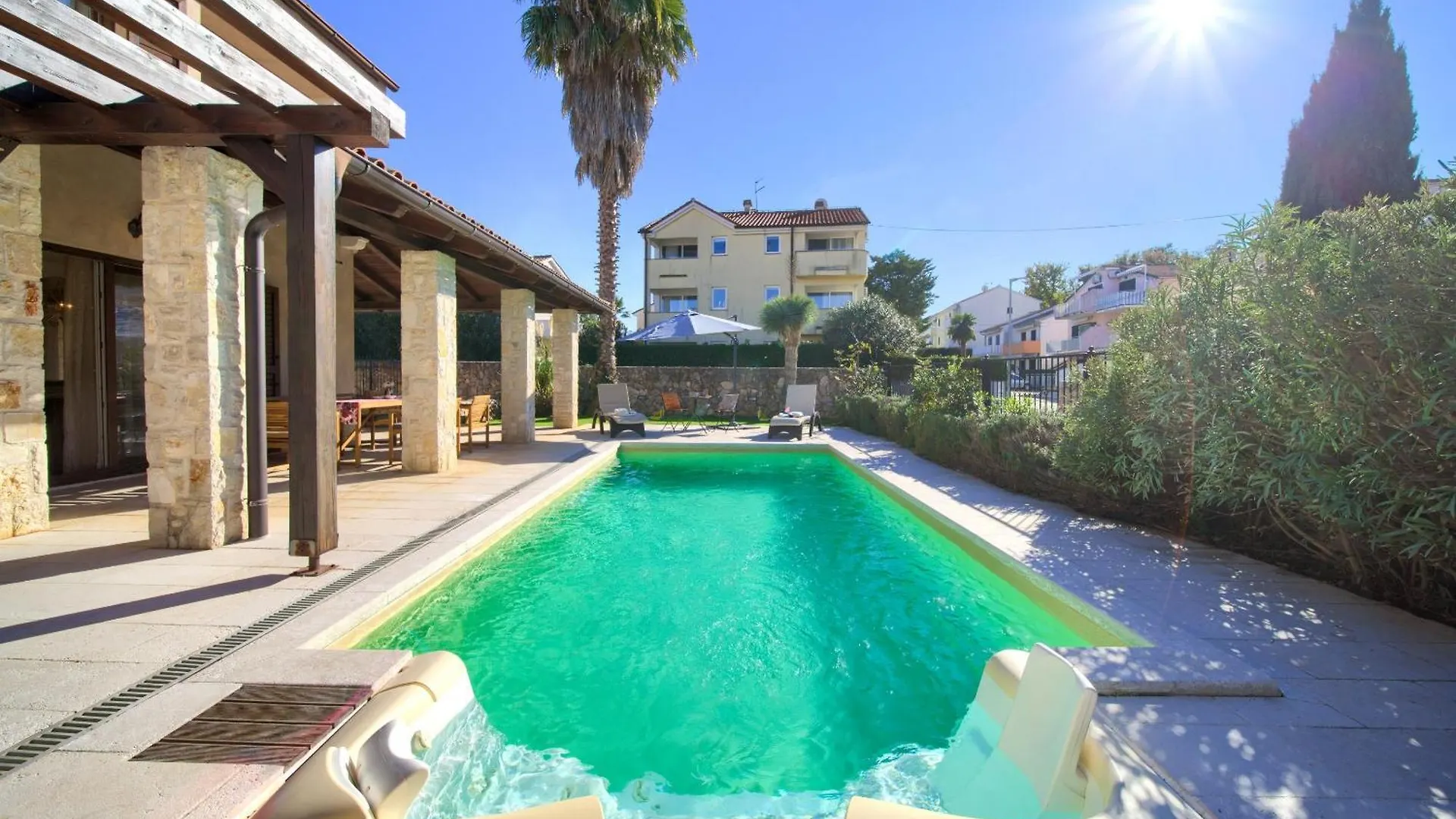 Villa Holiday House Seascape II With Heated Pool Near The Sea Malinska