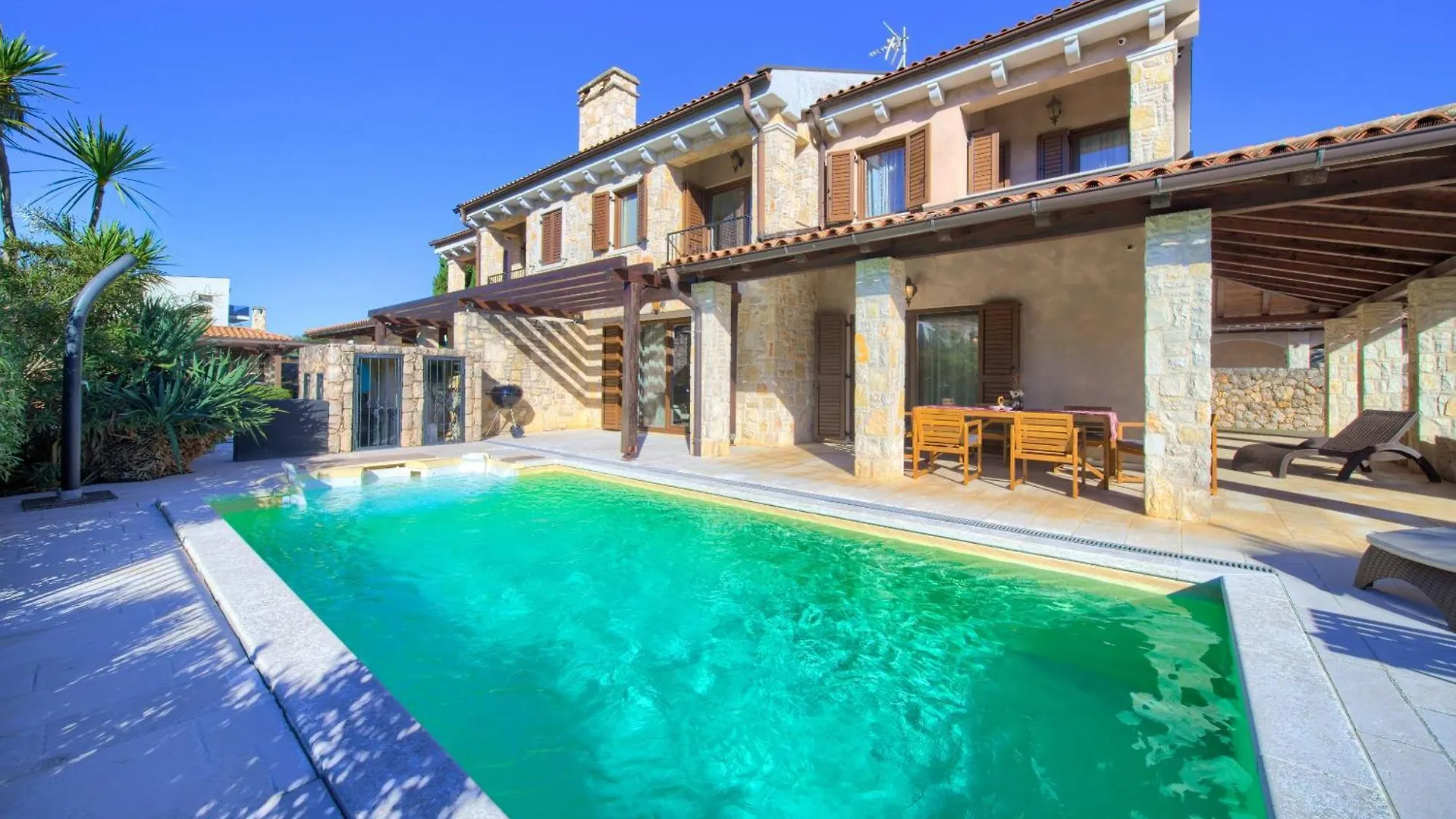 Holiday House Seascape II With Heated Pool Near The Sea Malinska 0*,  Croatia